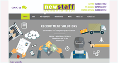 Desktop Screenshot of newstaffemployment.co.uk